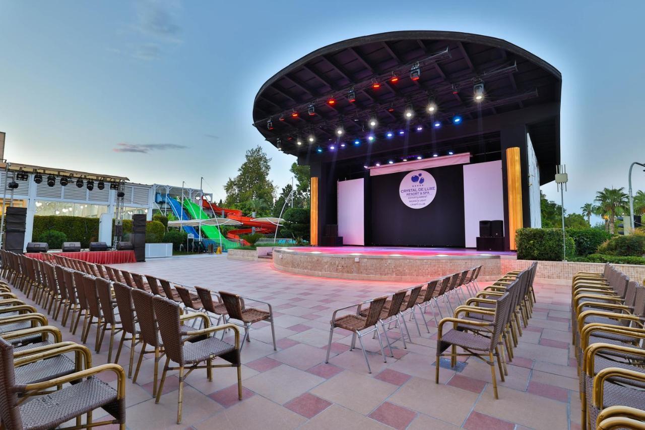 Crystal De Luxe Resort & Spa Kemer Exterior foto